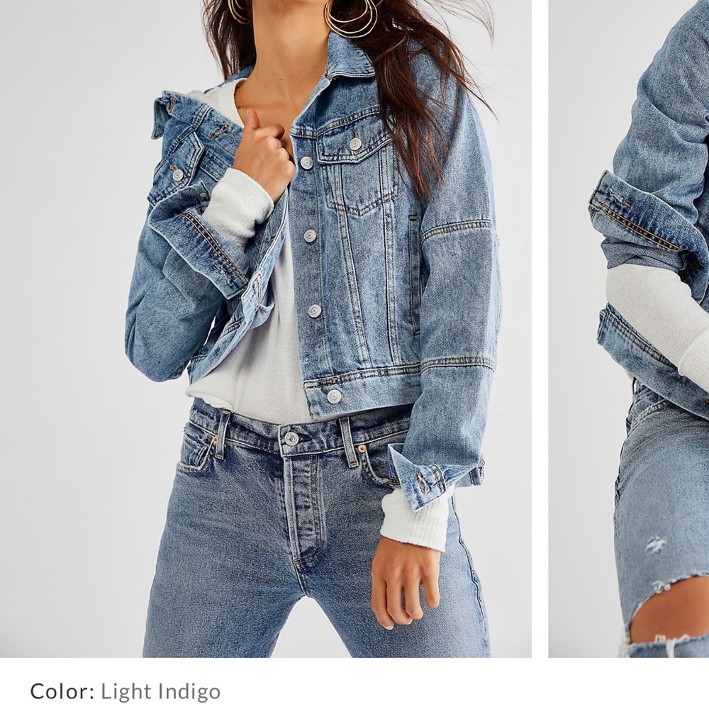 Free people denim jacket